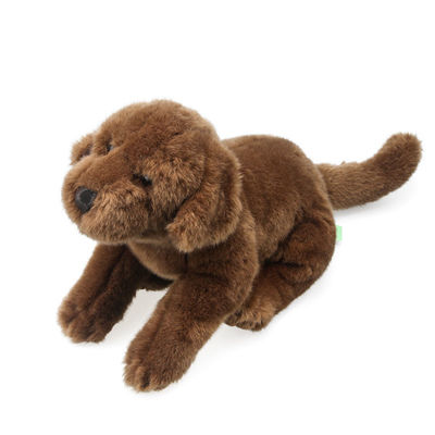 Le coton de pp a rempli jouet court de chien de simulation de peluche