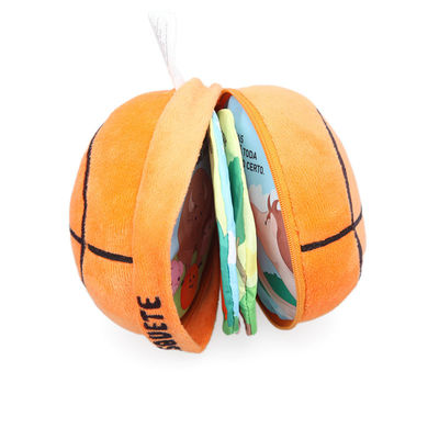 Livre non déchiré de boule de peluche d'ODM avec la fermeture de tirette