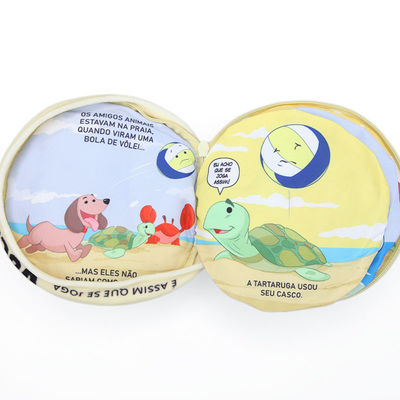 Livre non déchiré de boule de peluche d'ODM avec la fermeture de tirette
