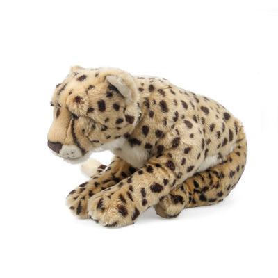Jouets amicaux de peluche de Jaguar de simulation de la peau 50cm