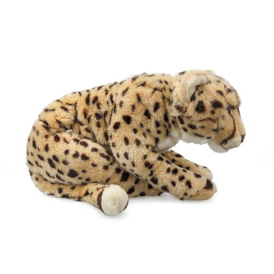 Jouets amicaux de peluche de Jaguar de simulation de la peau 50cm