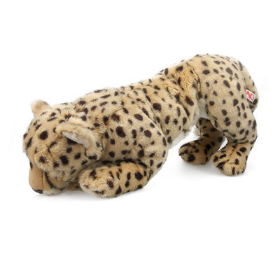 Jouets amicaux de peluche de Jaguar de simulation de la peau 50cm