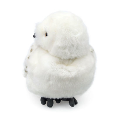 Chef lavable Owl Plush Toy blanc rotatif de la machine EN71