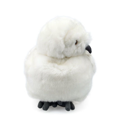 Chef lavable Owl Plush Toy blanc rotatif de la machine EN71