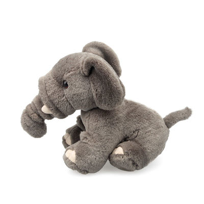 Jouet bourré long par éléphant de bébé de nez de peluche de short d'OEM