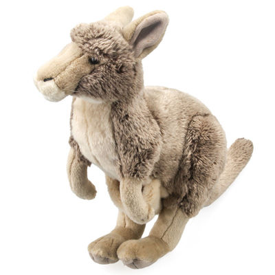 Jouet 40cm de peluche de kangourou de la simulation d'aucun enfants d'effacement