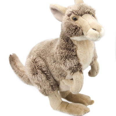 Jouet 40cm de peluche de kangourou de la simulation d'aucun enfants d'effacement