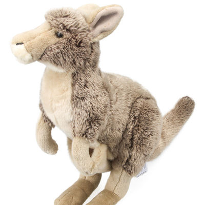 Jouet 40cm de peluche de kangourou de la simulation d'aucun enfants d'effacement