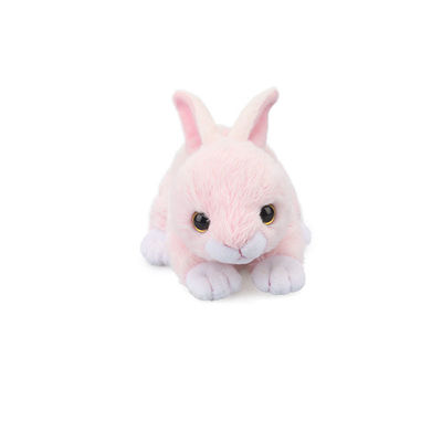 ODM de jouet bourré par lapin mignon court de rose de peluche de 20cm