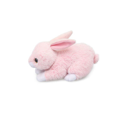 ODM de jouet bourré par lapin mignon court de rose de peluche de 20cm