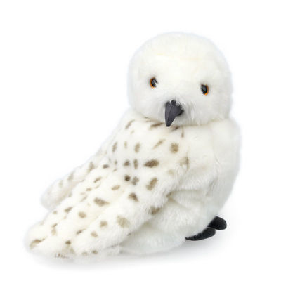 Plume blanche rotative principale Eagle Plush Toy 25cm
