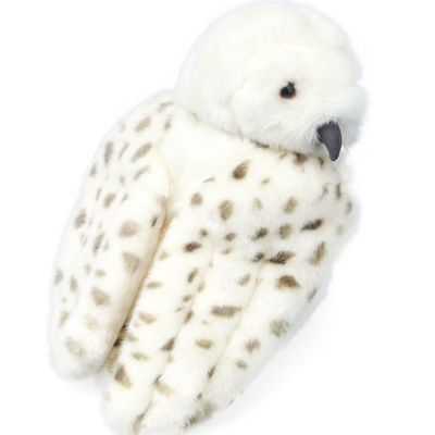 Plume blanche rotative principale Eagle Plush Toy 25cm