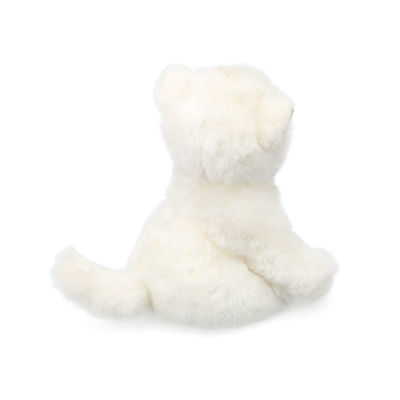 Le chien blanc d'EN71 20cm a bourré Toy For Baby Soothing