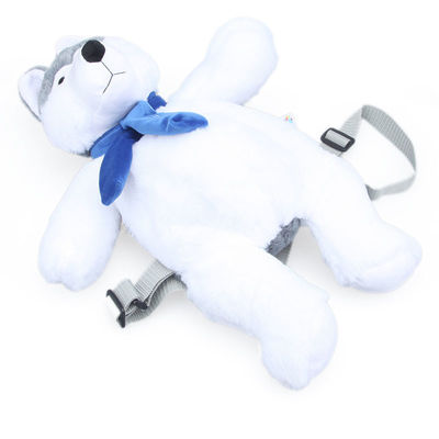 bande dessinée sûre Husky Plush Backpack de couleur lavable de 35cm