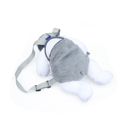 bande dessinée sûre Husky Plush Backpack de couleur lavable de 35cm