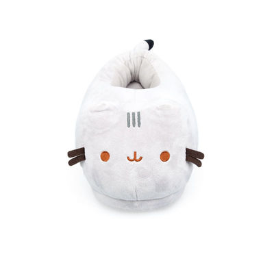 Pantoufles mignonnes chaudes épaisses de peluche de conception d'OEM pour la maison