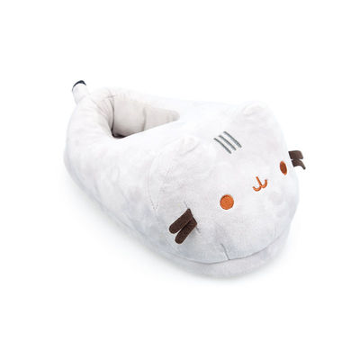 Pantoufles mignonnes chaudes épaisses de peluche de conception d'OEM pour la maison
