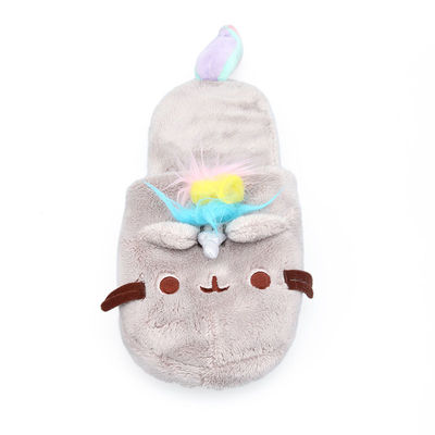 ODM court non allergénique de pantoufles de Chambre de peluche pour des adultes