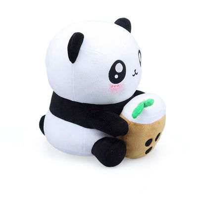 Le coton de pp bourré traient la tasse de thé Panda Plush Toy