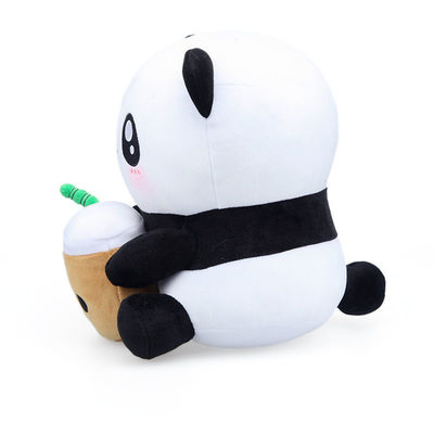 Le coton de pp bourré traient la tasse de thé Panda Plush Toy