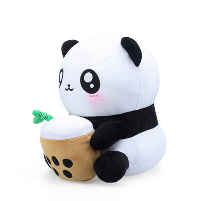 Le coton de pp bourré traient la tasse de thé Panda Plush Toy