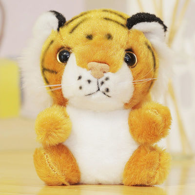 Remplissage de coton de Tiger Stuffed Doll With Polypropylene de simulation d'EN71 25cm