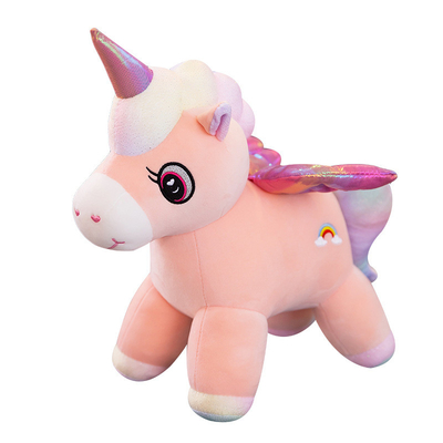 le coton de polypropylène de 35cm a bourré Unicorn Plush Toy For Kids