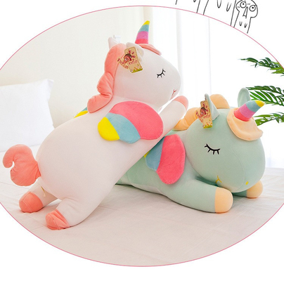 le coton de polypropylène de 35cm a bourré Unicorn Plush Toy For Kids