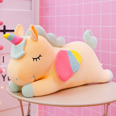 le coton de polypropylène de 35cm a bourré Unicorn Plush Toy For Kids