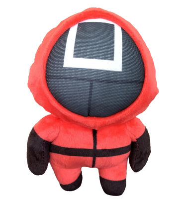 jouets de peluche de soldats de rose de jeu de calmar de 15cm pour des enfants