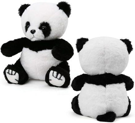 Peau faite sur commande amicale aucun effacement Panda Plush Toy s'asseyant