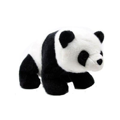 Peau faite sur commande Panda Plush Toy No Fading amical reposant le coton de 100% pp