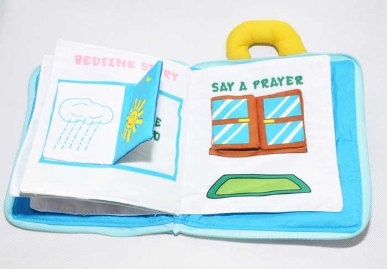 La première éducation de la peluche 3D réserve 20x25cm pour le bébé
