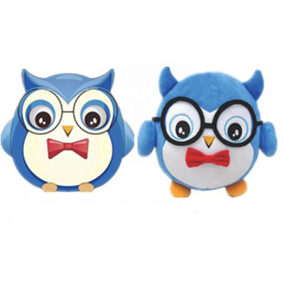 Jouets 100% de peluche de coton de la peluche pp de polyester d'ODM/OEM