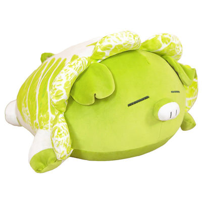 Jouets de porc de peluche standard d'ASTM/végétaux végétaux de chien