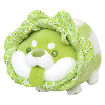 Jouets de porc de peluche standard d'ASTM/végétaux végétaux de chien