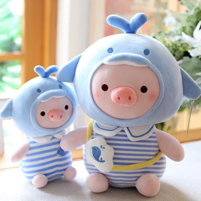 Jouets de peluche de porc de bande dessinée de Kawaii avec le remplissage de coton de pp