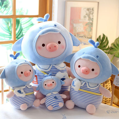 Jouets de peluche de porc de bande dessinée de Kawaii avec le remplissage de coton de pp