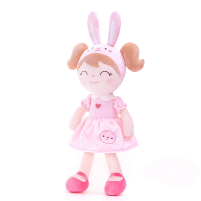 Belle fille habillant le remplisseur 25cm de coton des jouets pp de peluche d'Anime pour des cadeaux