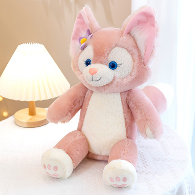 Remplisseur 100% de coton de Fox Toy With pp de peluche de polyester de coutume