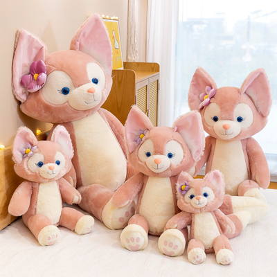 Remplisseur 100% de coton de Fox Toy With pp de peluche de polyester de coutume