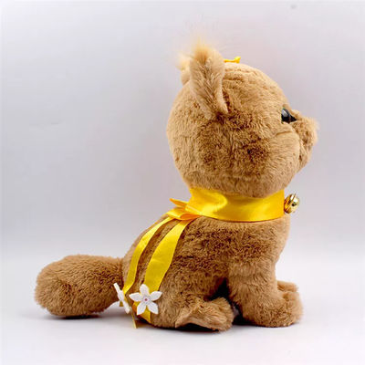 Cat Stuffed Plush Toy mignonne adaptée aux besoins du client 25cm pour le bébé