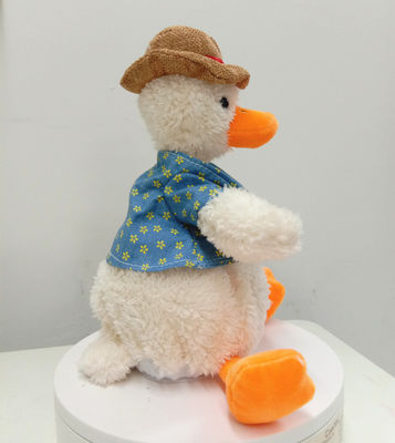 Les jouets de enregistrement ISO9001 de peluche de la voix des enfants ont délivré un certificat