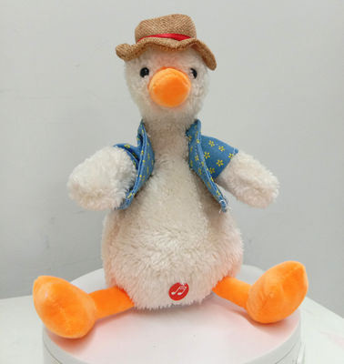 Les jouets de enregistrement ISO9001 de peluche de la voix des enfants ont délivré un certificat