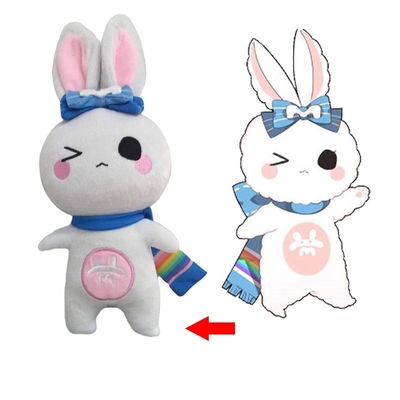 La peluche de Kawaii a bourré la certification de Bunny Toy With EN71