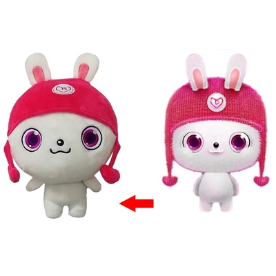 La peluche de Kawaii a bourré la certification de Bunny Toy With EN71