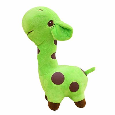 Les fabricants de Dongguan conçoivent Toy Giraffe Animal Soft Toy en fonction du client bourré par peluche