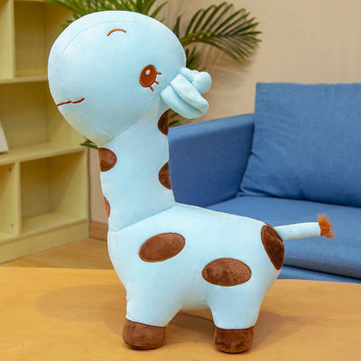 Les fabricants de Dongguan conçoivent Toy Giraffe Animal Soft Toy en fonction du client bourré par peluche