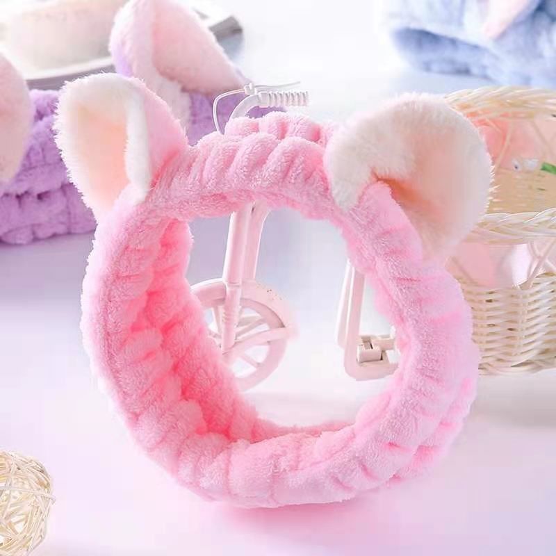 Bande mignonne Toy Accessories mou de cheveux de peluche de bandeau de Cat Ears Simple Makeup Plush