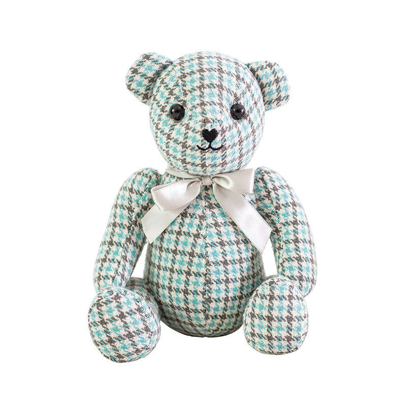 nounours de confort de bébé de poupée de CUB Teddy Bear Plush Toys Cloth de grille de 300g 23cm